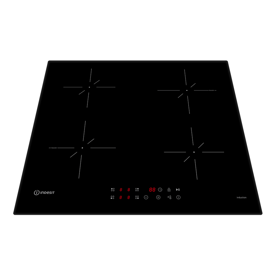 Варочная поверхность INDESIT IS 40CQ60 NE черная