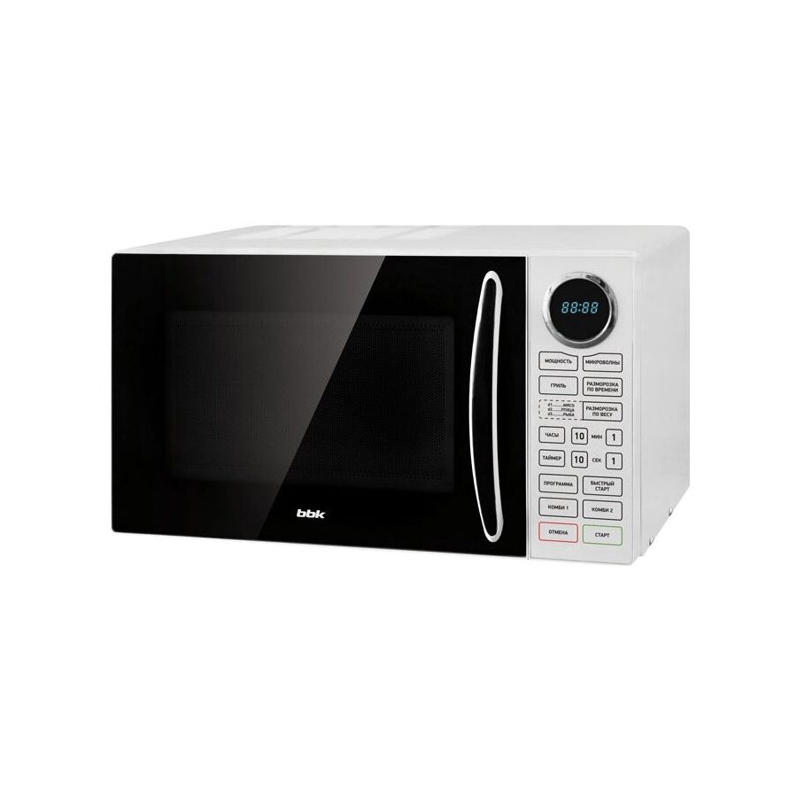 Микроволновая печь BBK 23MWG-930S/BW чёрный/белый