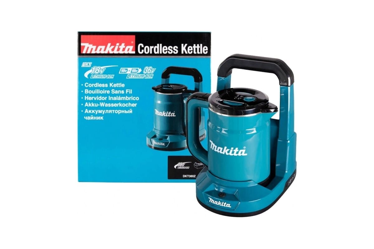 Электрочайник аккумуляторный Makita DKT360Z