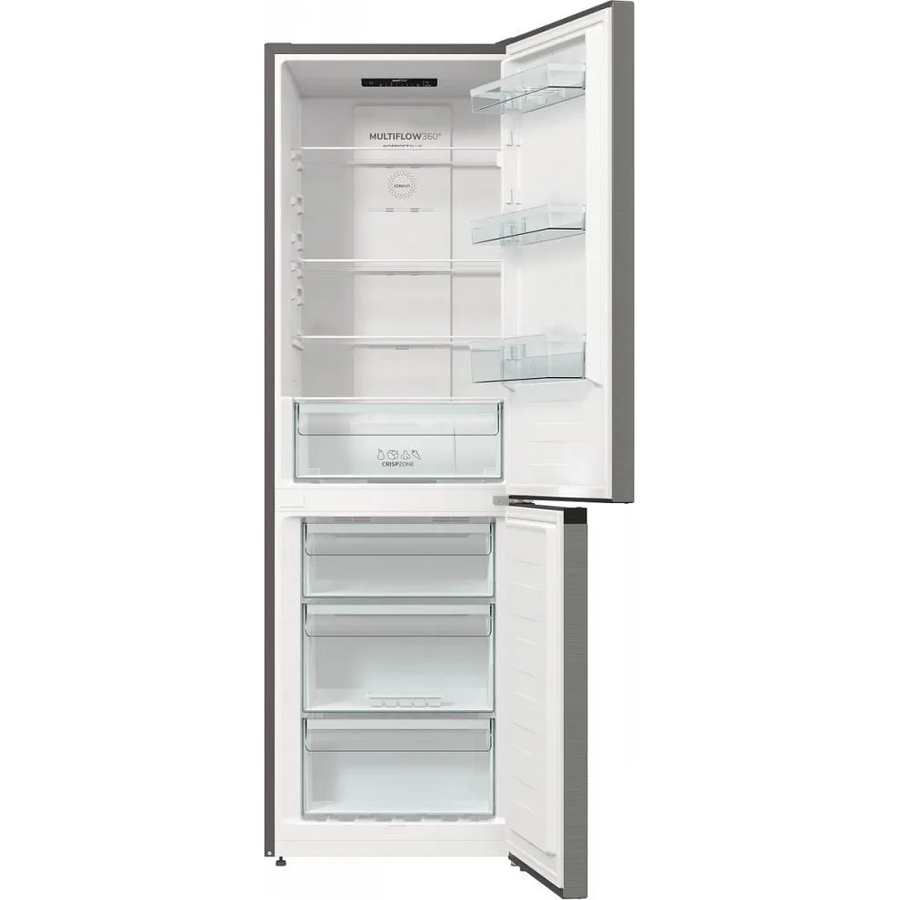 Холодильник Gorenje NRKE62XL серебристый металлик