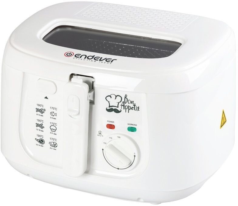 Фритюрница Endever Skyline FR-111, белый