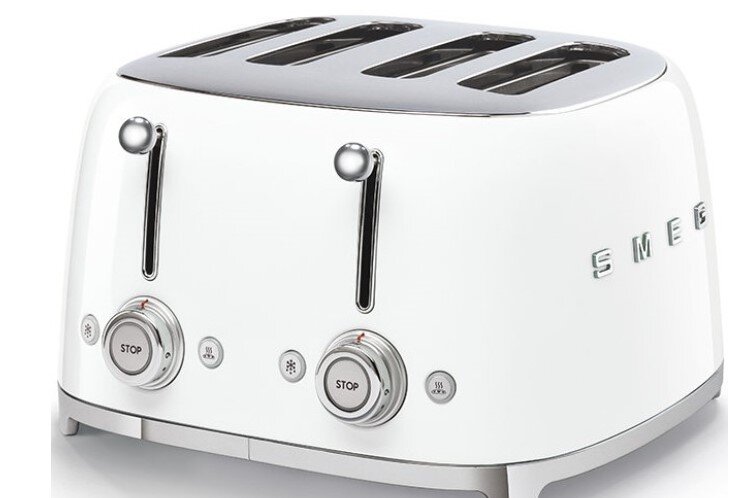 Тостер Smeg TSF03WHEU, белый