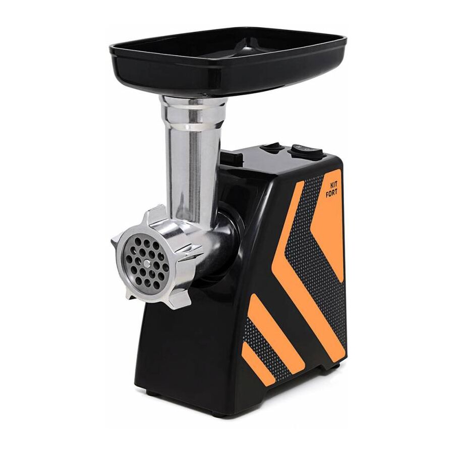 Мясорубка Kitfort KT-2101-3 1500Вт оранжевый/черный