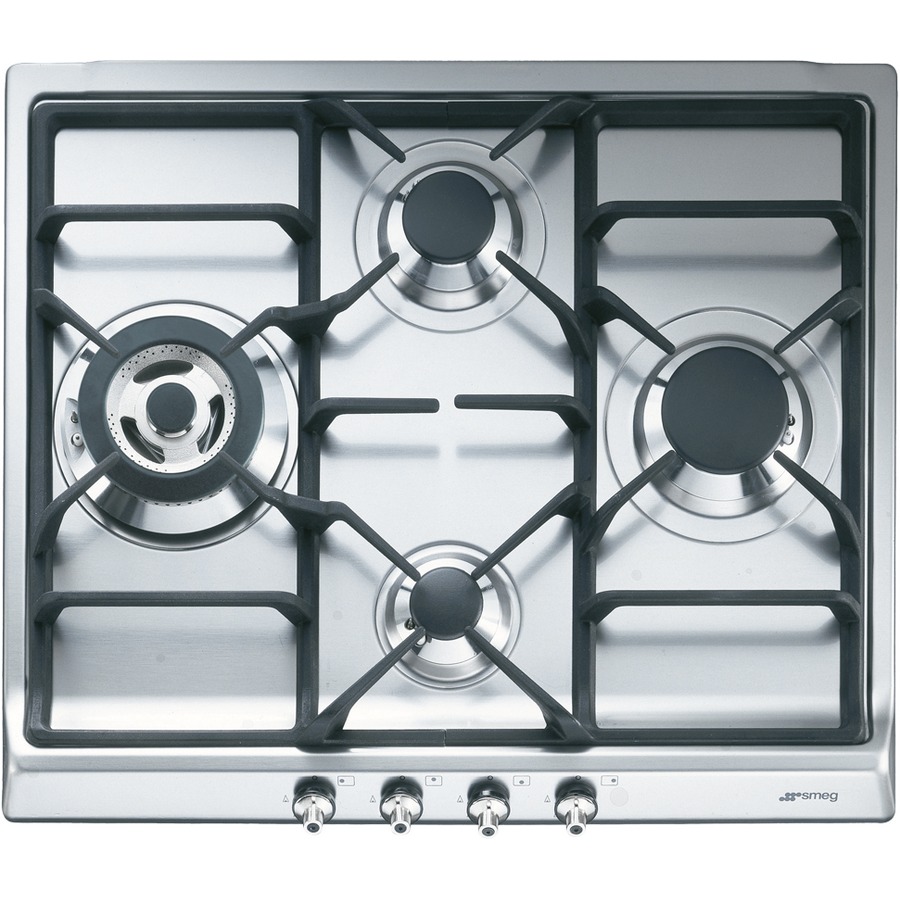 Варочная панель SMEG SER60SGH3 Classica газ, газовая 60см, нерж/фурнитура серебро