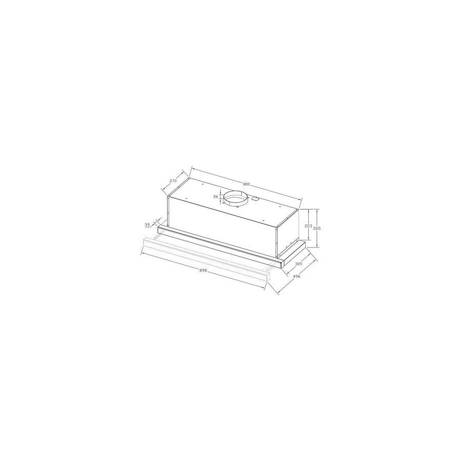 Вытяжка Korting KHP 9815 GN