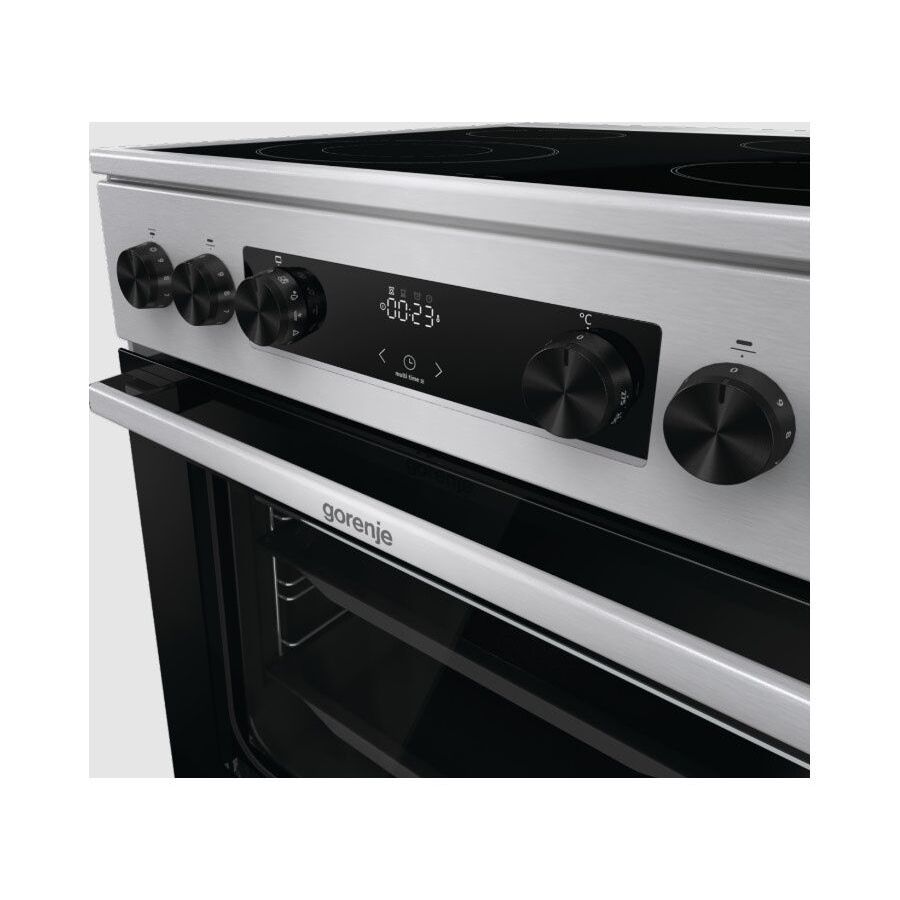 Плита Gorenje GECS6C70XC нержавеющая сталь
