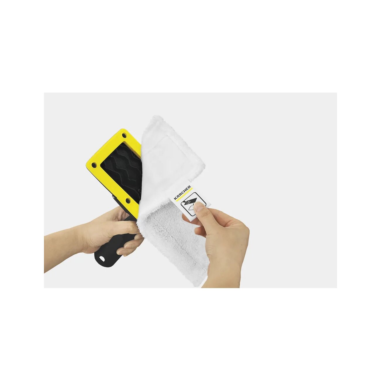 Пароочиститель напольный Karcher EasyFix SC 2 Deluxe 1.513-400.0 белый/желтый