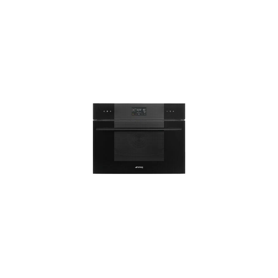 Духовой шкаф SMEG SO4102S3B3 Linea 45см, с паром, паровая очистка, 12 программ, 41л, черный