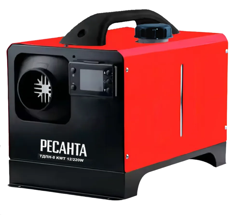 Пушка тепловая дизельная Ресанта ТДПН-8 KWT 12/220W непрямого нагрева, 8кВт 67/1/56