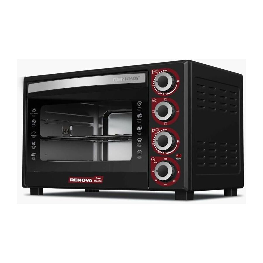 Мини-печь RENOVA MO-40GTB1 black