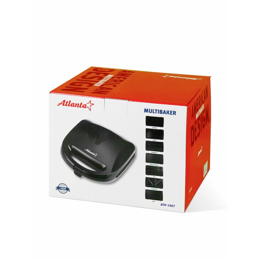 Мультипекарь Atlanta ATH-1067 черный