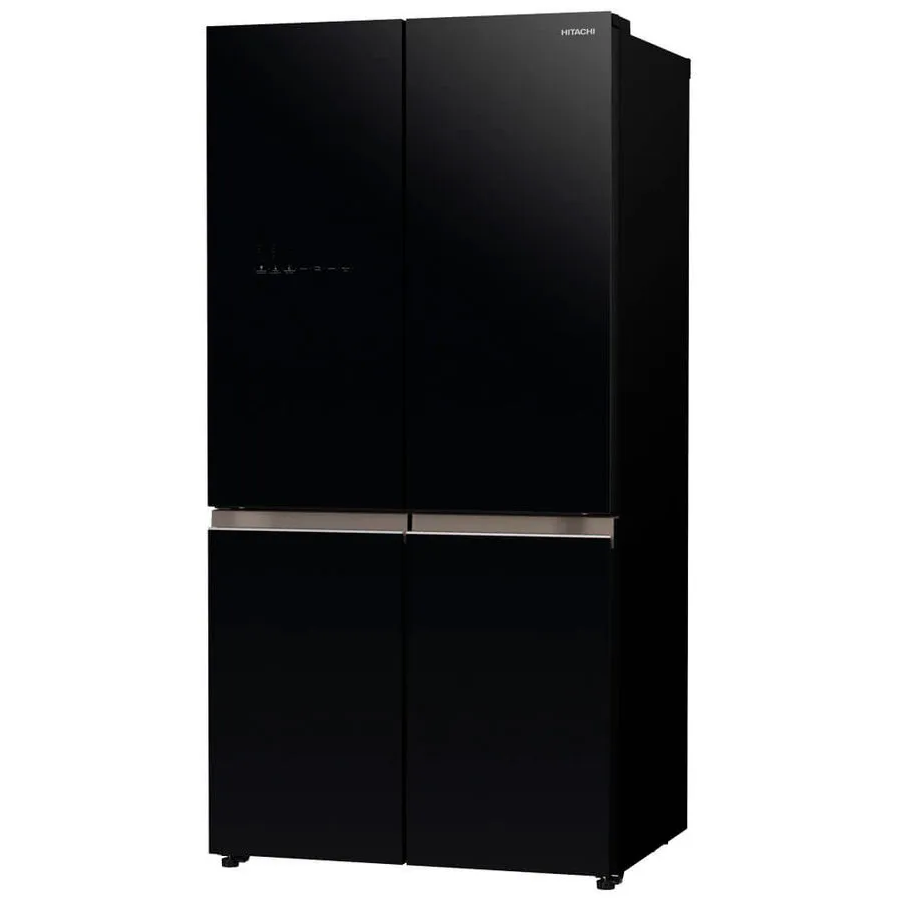Холодильник Hitachi R-WB720VUC0 GBK черное стекло