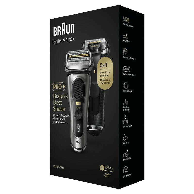 Бритва сетчатая Braun 9515s питан. аккум. серебристый