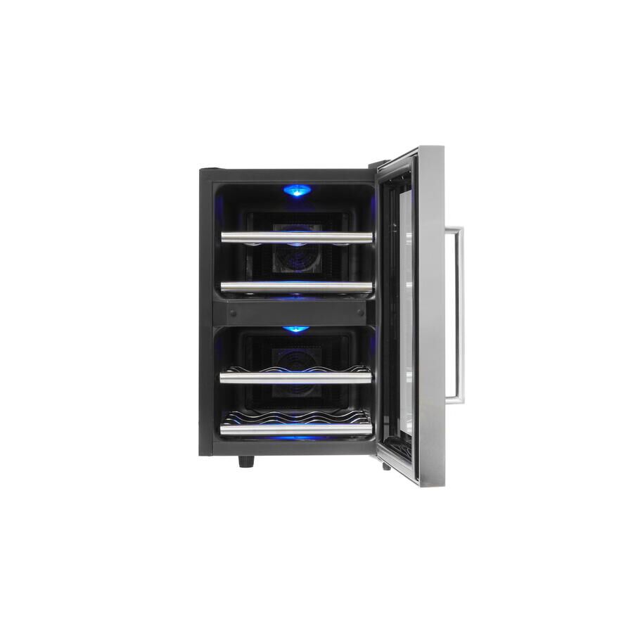 Винный шкаф Kitfort КТ-2405 черный