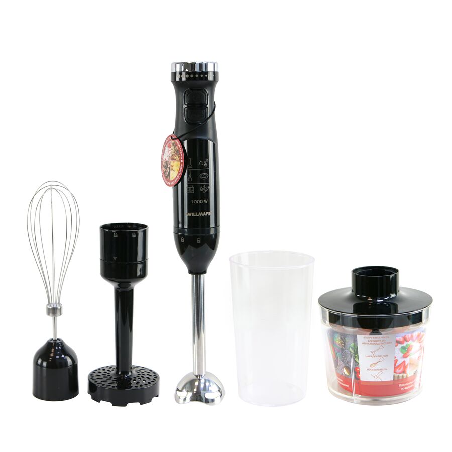 Блендер WILLMARK WHB-1155BS, черный
