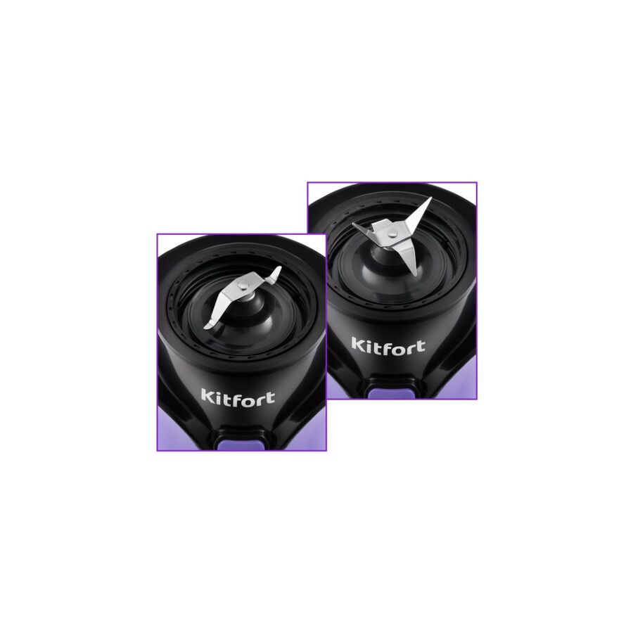 Блендер стационарный Kitfort KT-3034-1 фиолетовый