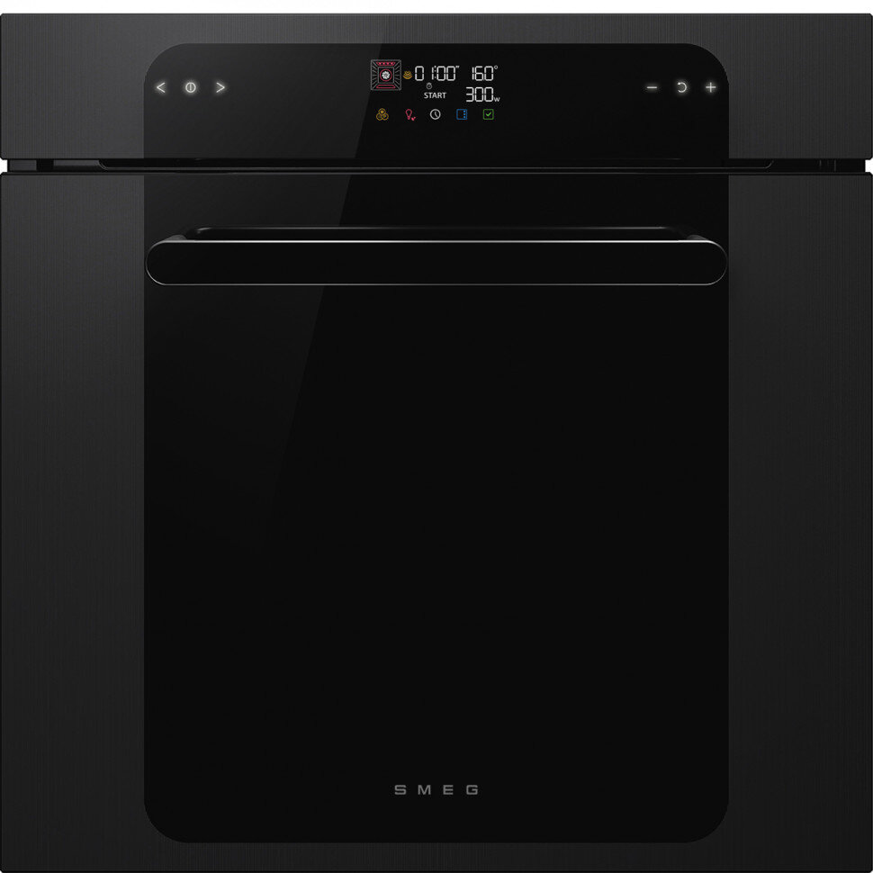 Духовой шкаф SMEG SOP6202TB 60 см, Musa, объем 68 л, пиролиз, 25-280 градусов, цифровой дисплей, галогенная подсветка, 10 режимов, сенсор