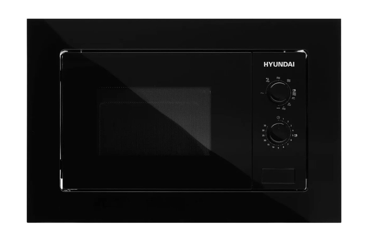 Встраиваемая микроволновая Печь Hyundai HBW 2030 BG 20л. 800Вт черный