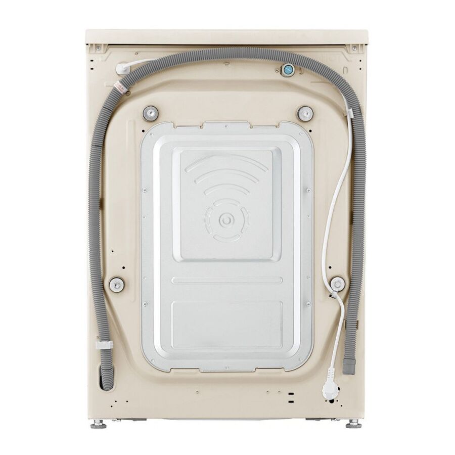 Стиральная машина LG F2V5HS9B 85x60x45см кл.:A фронт. макс.:7кг бежевый, люк-черный, 1200 об/мин