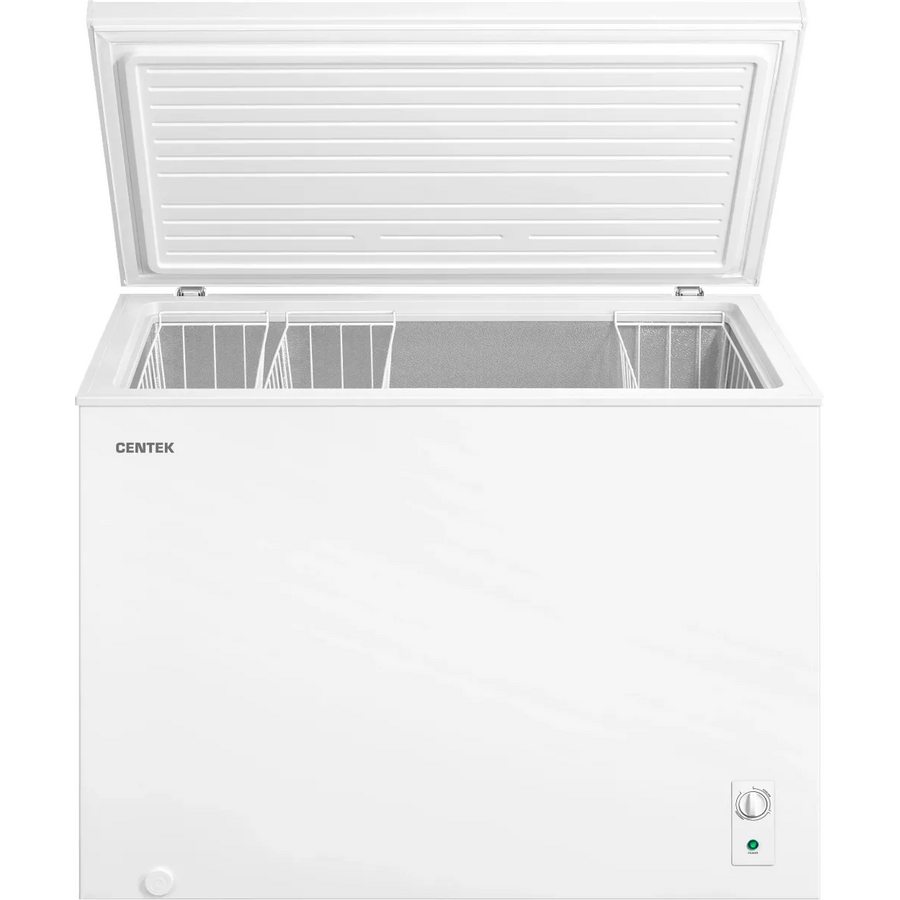 Морозильный ларь Centek CT-4005 293л 1085x592x844мм, фиксация двери 30-80 град 2В1, 3 корзины, A++