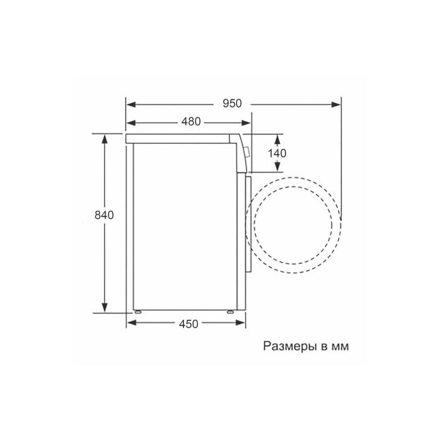 Сушильная машина BEKO DF7412GB