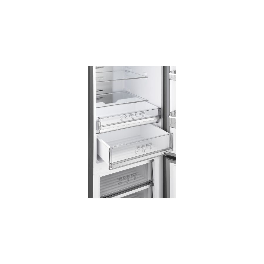 Холодильник Weissgauff WRK 2000 Total NoFrost Inverter Bru Steel Glass