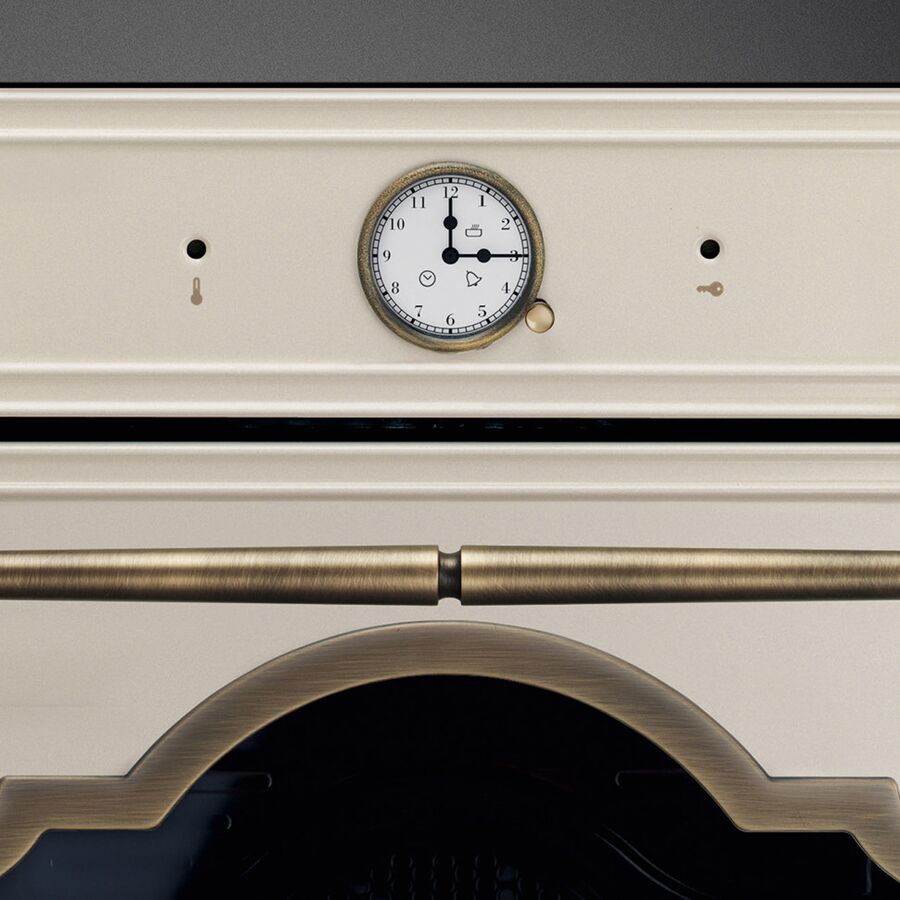 Духовой шкаф SMEG SFP67C1TPO 60см, Cortina, 50-260 градусов, часы/таймер, галогенная подсветка, 9 режимов