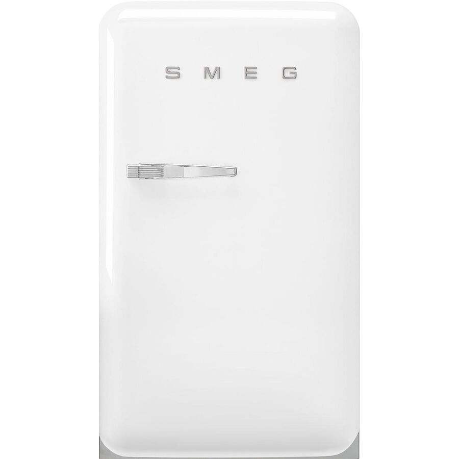 Холодильник SMEG FAB10RWH6 стиль 50-х, однокамерный, внутренняя морозильная камера, объем 122л, стандартный компрессор