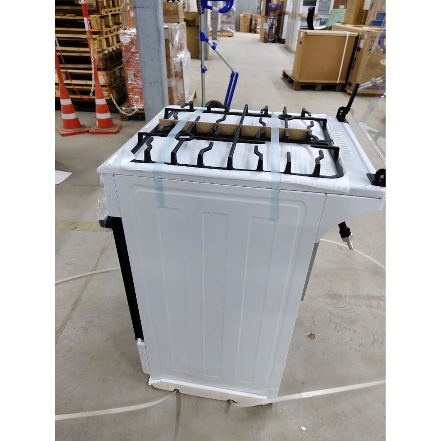 УЦ Кухонная плита Midea MFO-M4G20T0EWH (плохая упаковка, сколы эмали на корпусе, малые вмятины)