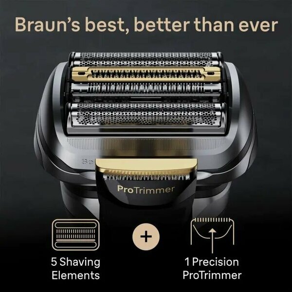 Бритва сетчатая Braun 9515s питан. аккум. серебристый