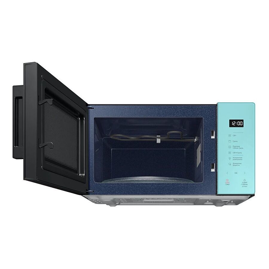Микроволновая печь Samsung MG23T5018AN/BW мятный