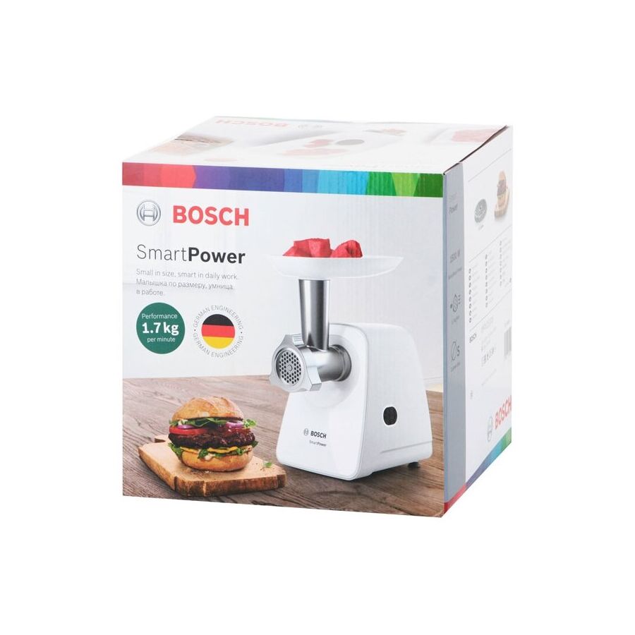 Мясорубка Bosch MFW2500W серебристый