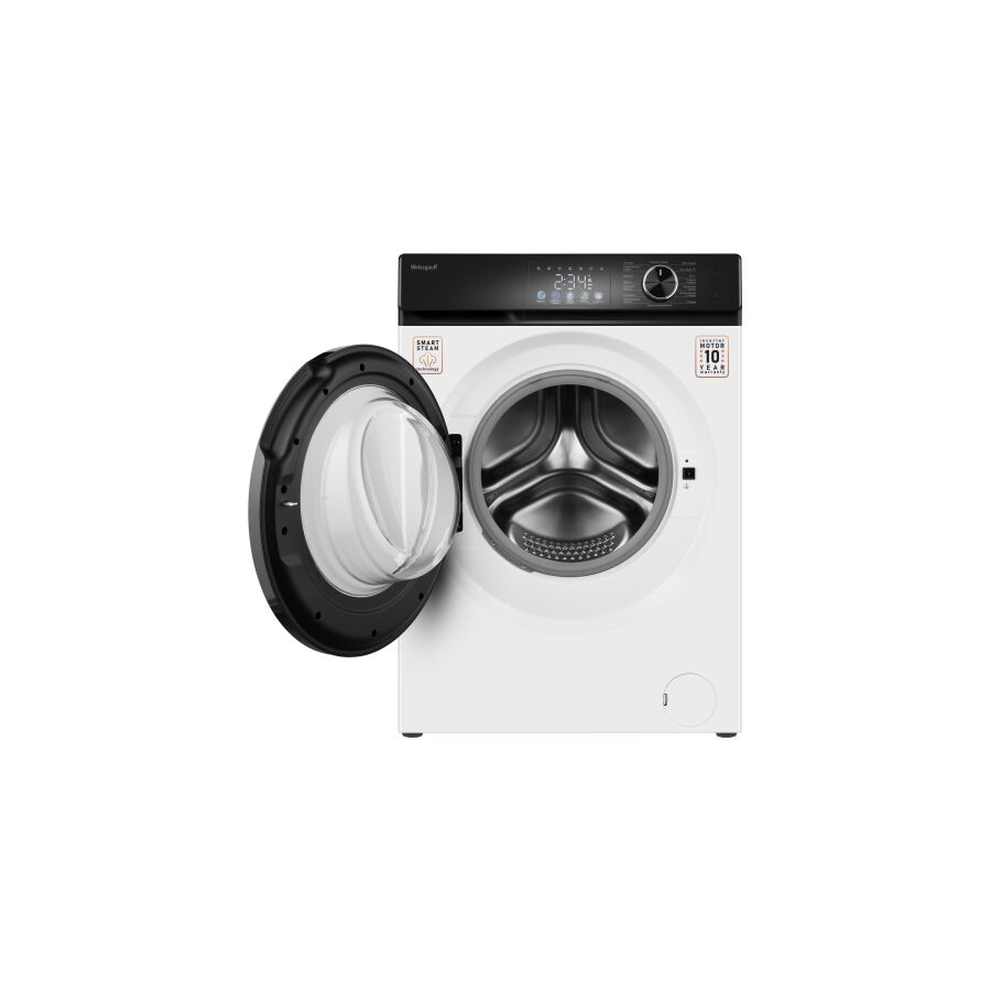 Стиральная машина Weissgauff WM 45128 Inverter Steam белый кл.A+++ фронт. макс.8кг инвертер