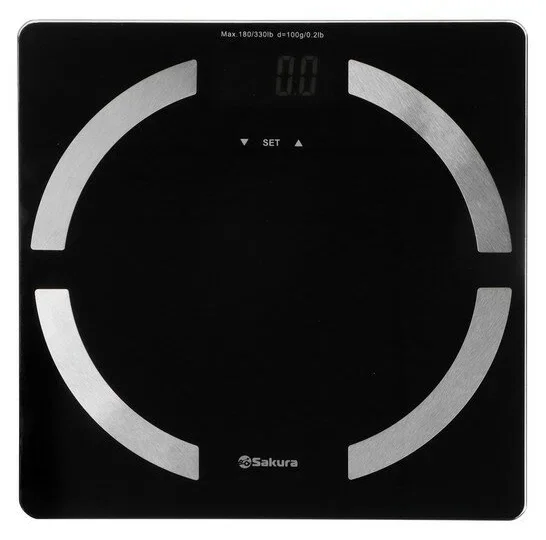 Весы напольные Sakura SA-5056BK черный