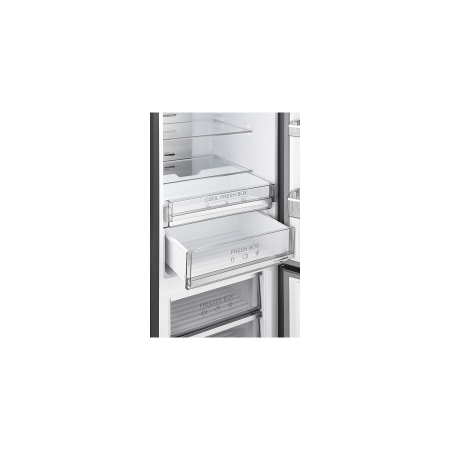 Холодильник Weissgauff WRK 2000 Total NoFrost Inverter Rock Glass