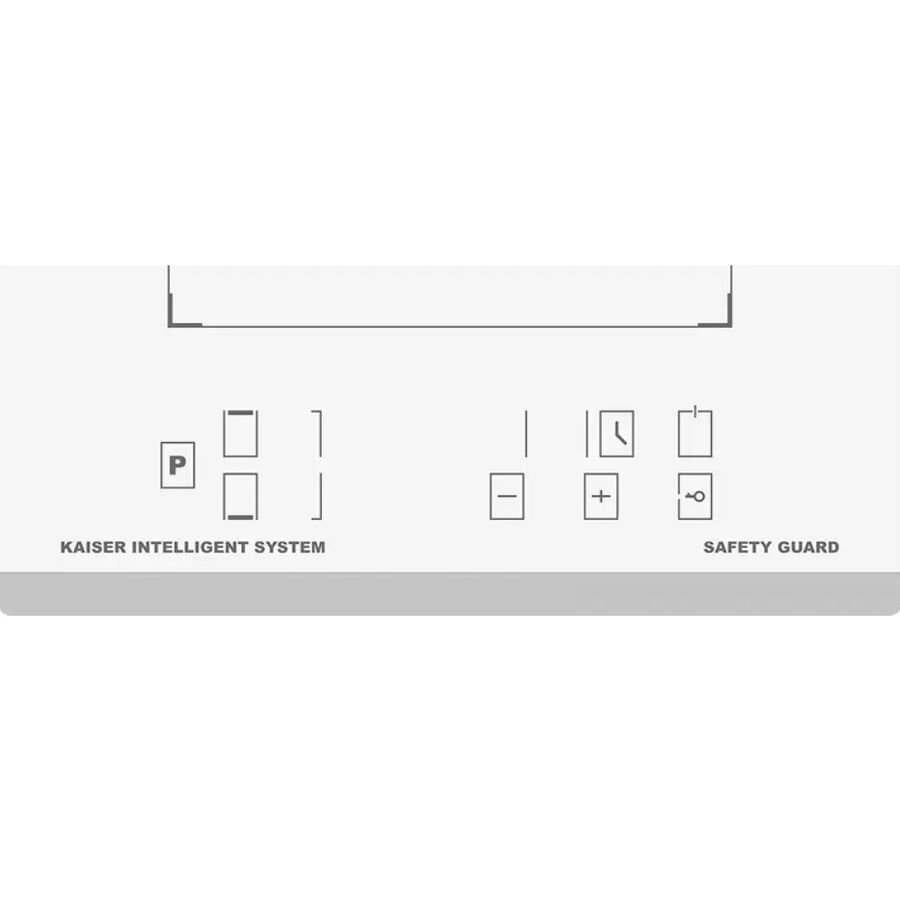 Индукционная стеклокерамическая панель Kaiser KCT 3726 FI W