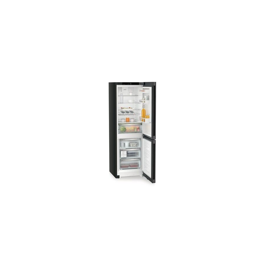 Холодильник LIEBHERR CNbdb 5223-22 001 Plus, EasyFresh 1 контейнер, МК NoFrost, 3 в. 185,5см, ш. 60 класс ЭЭ A++, внутренние ручки, Black Steel
