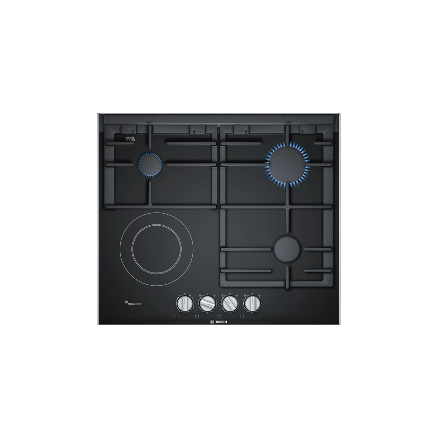 Газовая варочная поверхность Bosch PRY6A6B70Q черный