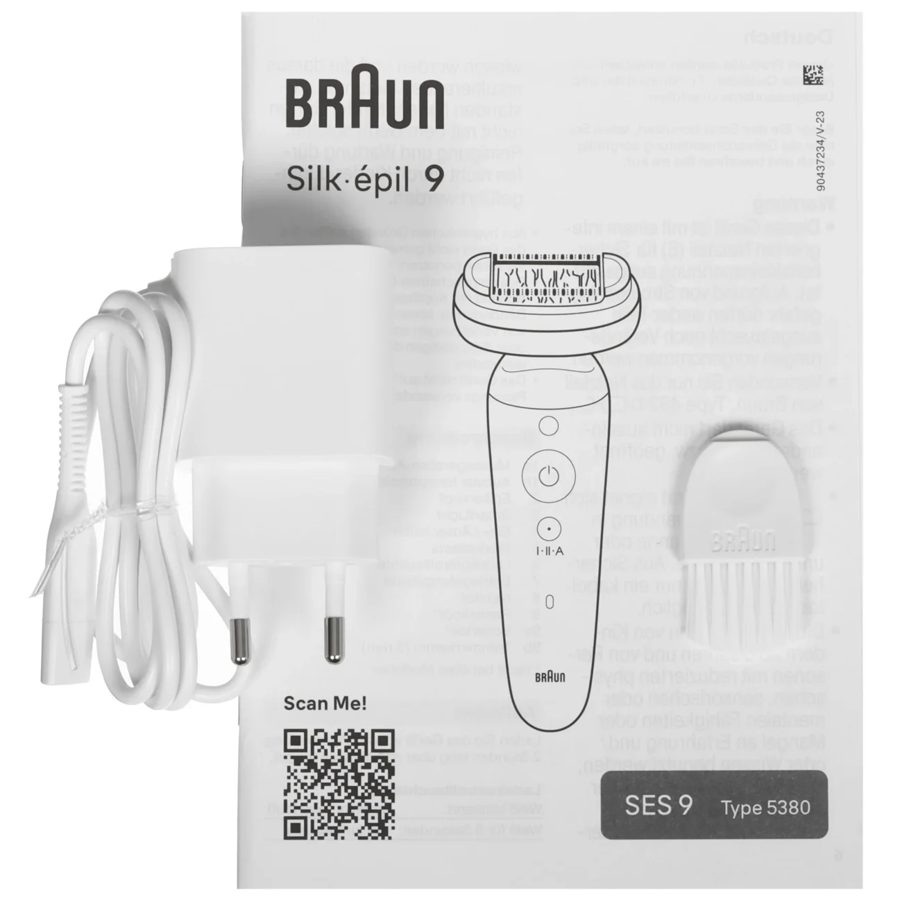 Эпилятор BRAUN SES9-030 электрический