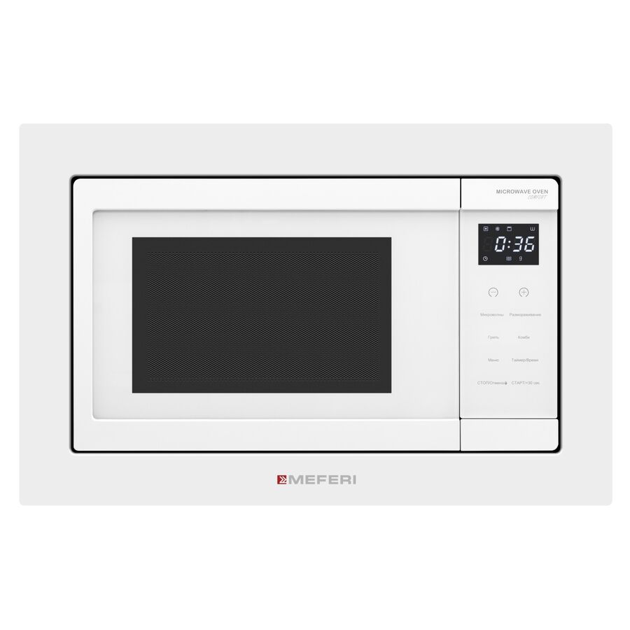 Встраиваемая микроволновая печь MEFERI MMO6020WH Comfort