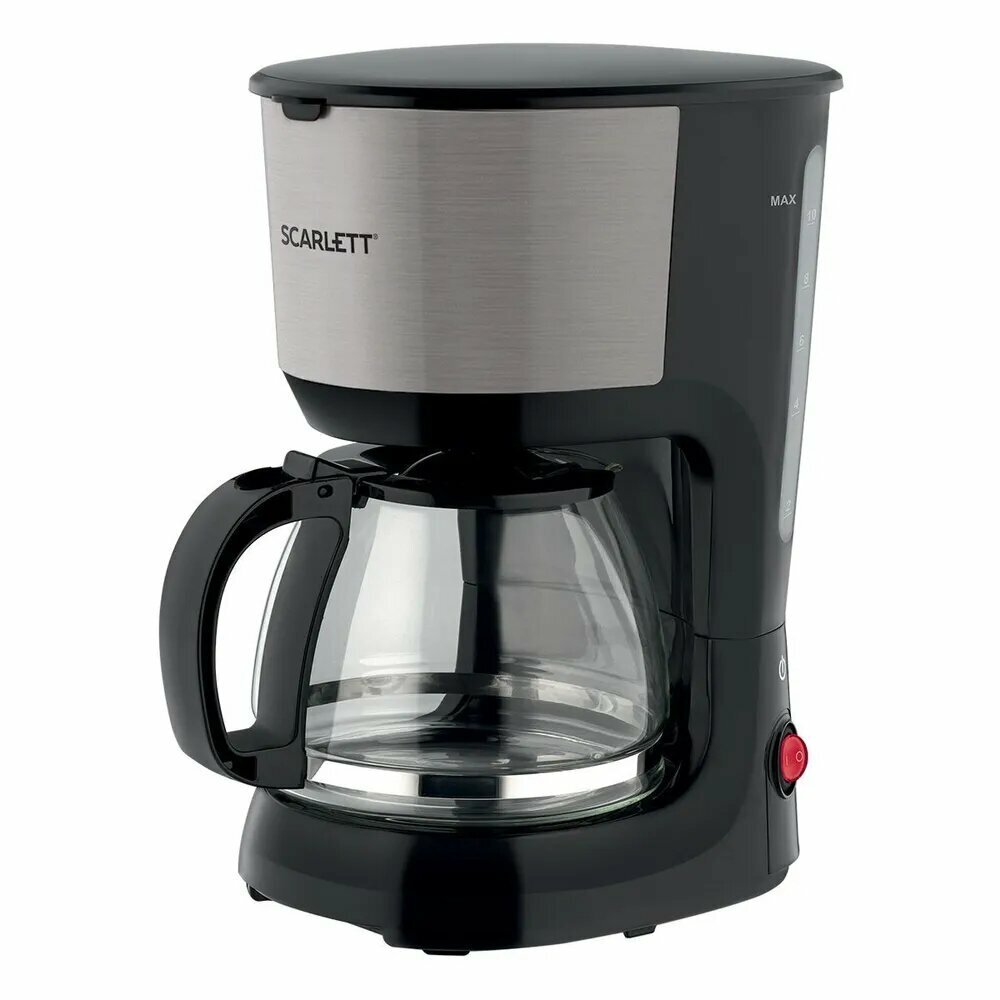 Кофеварка капельная Scarlett SC-CM33011 черный/стальной