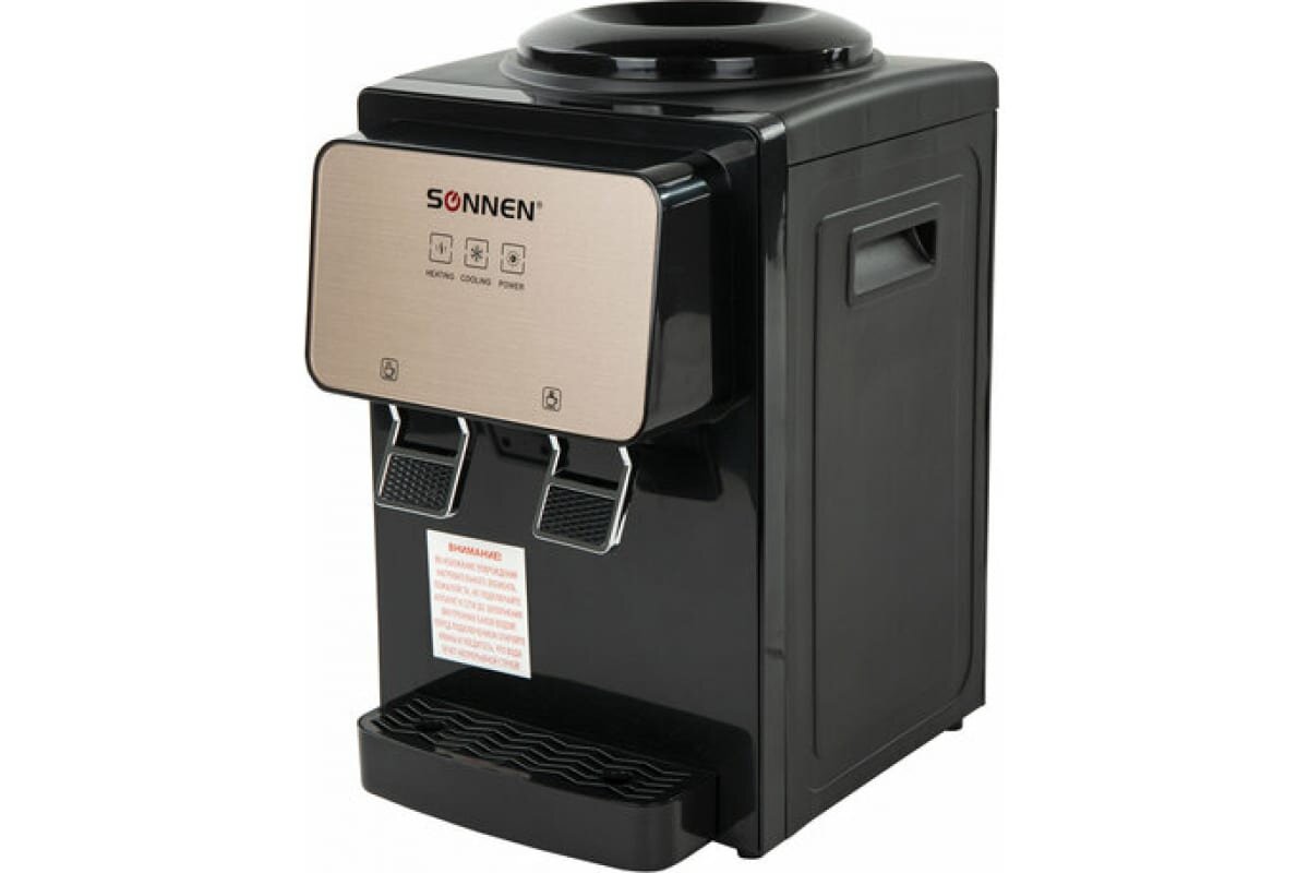 Кулер для воды SONNEN TSE-02BP, черный
