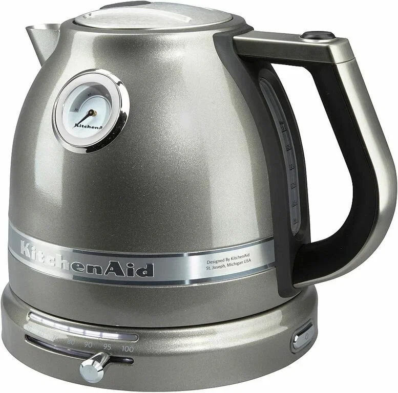 Электрочайник KitchenAid Artisan 5KEK1522EMS (91888) серебряный медальон