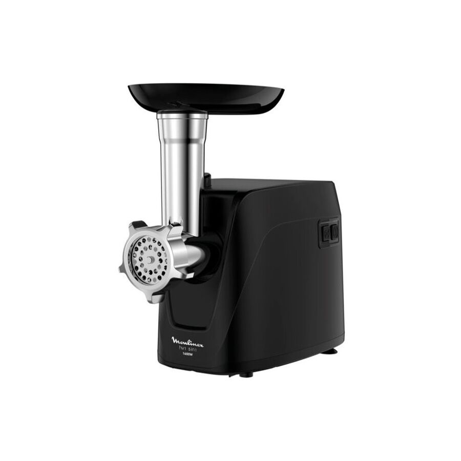 Мясорубка Moulinex ME112832 черный/серебристый
