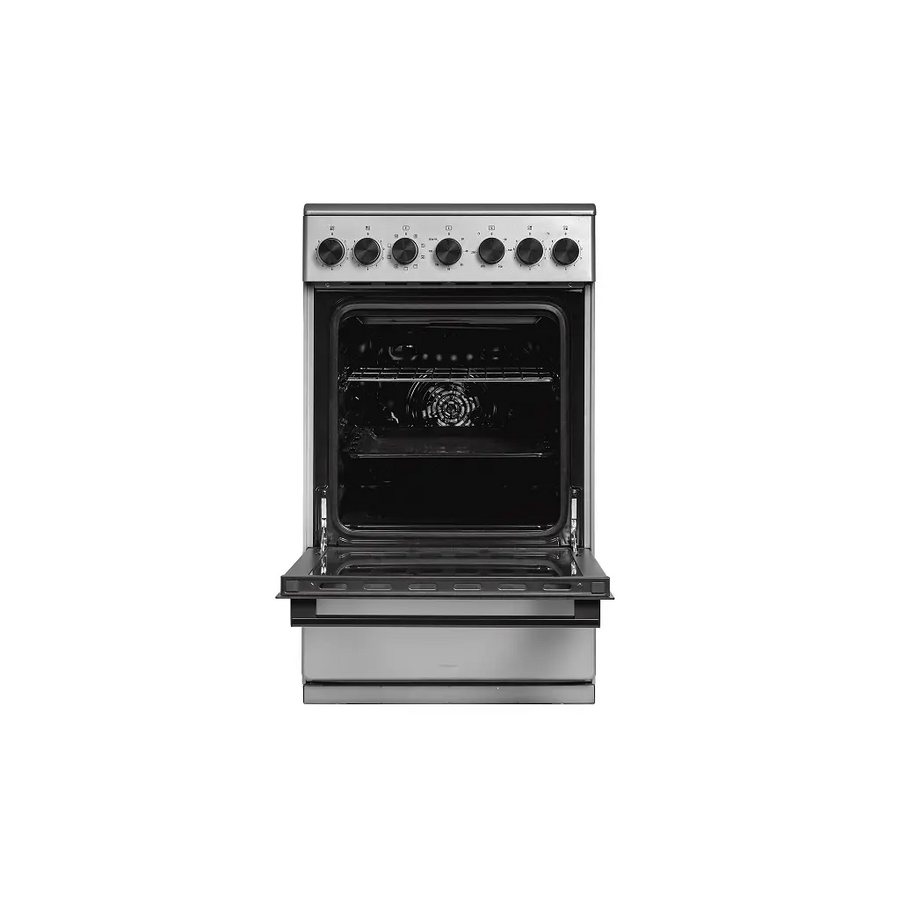 Кухонная плита Midea MFO-M4E20T9E(SL) серый/черный