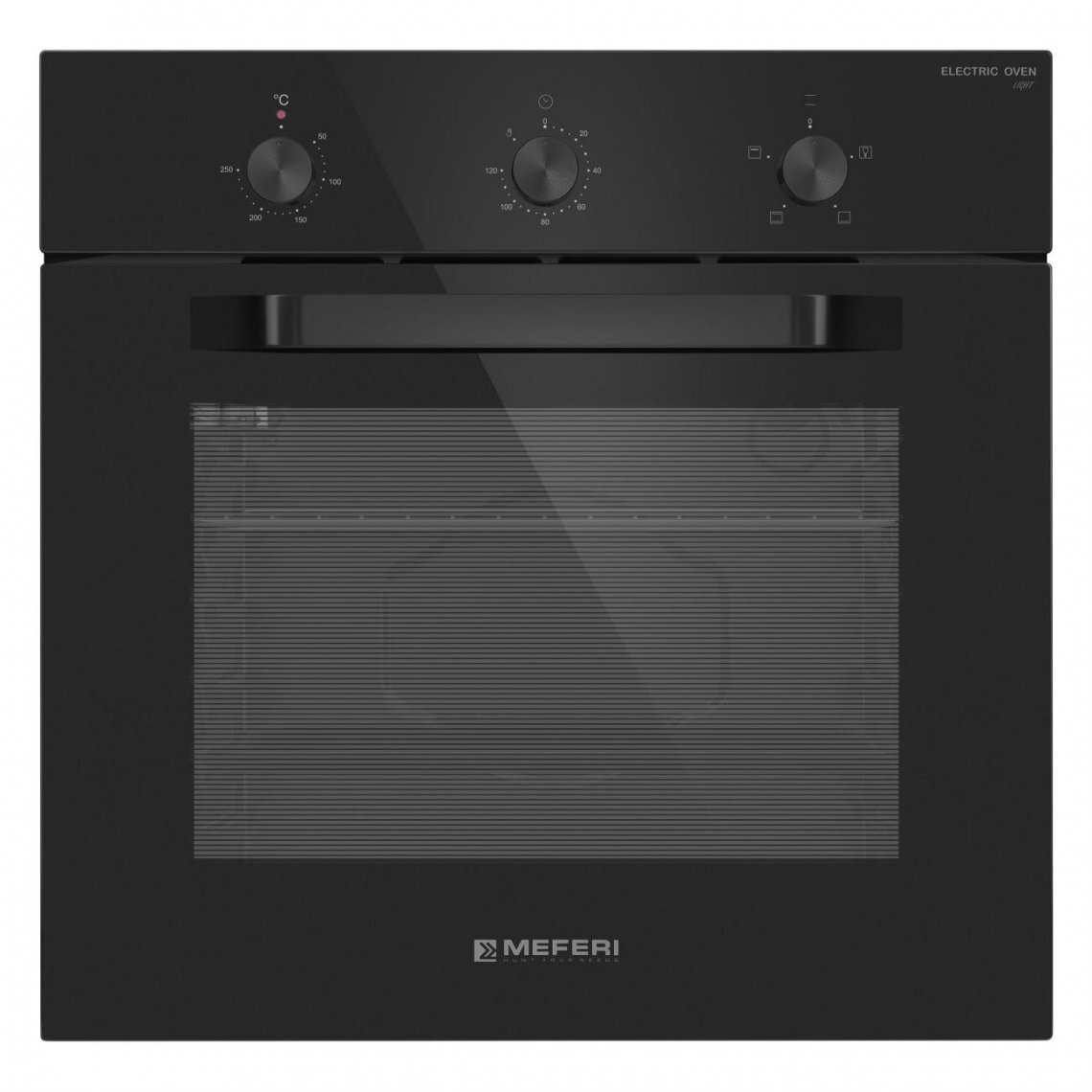 Духовой шкаф Meferi MEO604BK Light