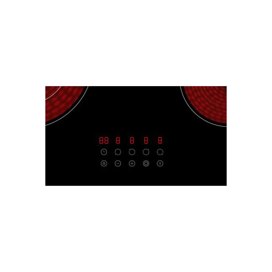 Варочная поверхность WILLMARK WCH-4602R (60см,тайм,блок.поверх,автооткл,9уров.мощ,dual zone стеклокерамическая)