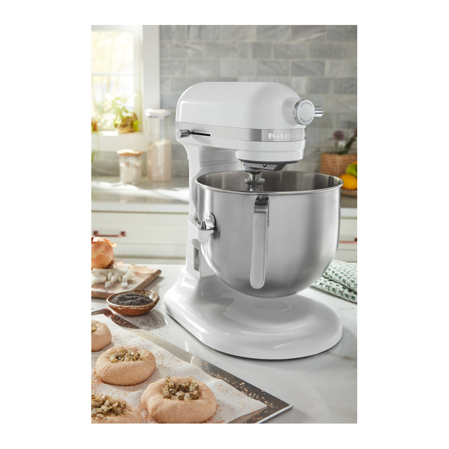 Миксер KitchenAid Heavy Duty 5KSM70JPXEWH белый 6,6 л