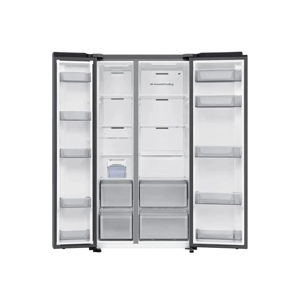 Холодильник Samsung RS70F65QETEO 2-хкамерн. серебристый