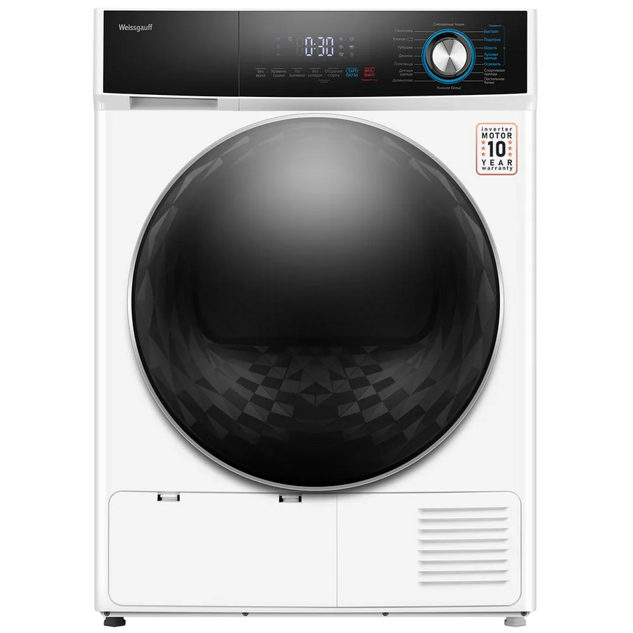 Сушильная машина Weissgauff WD 6108 Heat Pump